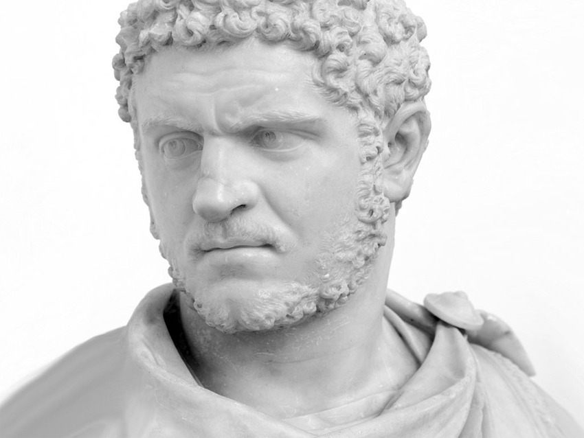 Italian language courses Sydney Italia 500 - Image of Emperor Caracalla