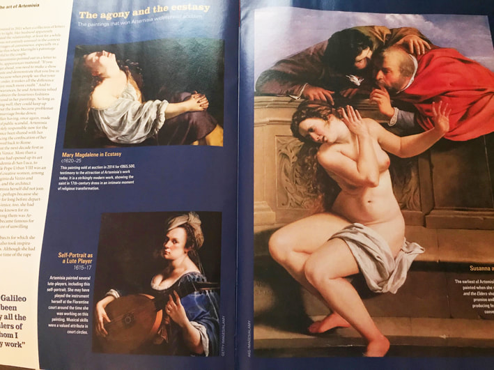 History Magazine articolo Artemisia Gentileschi p3