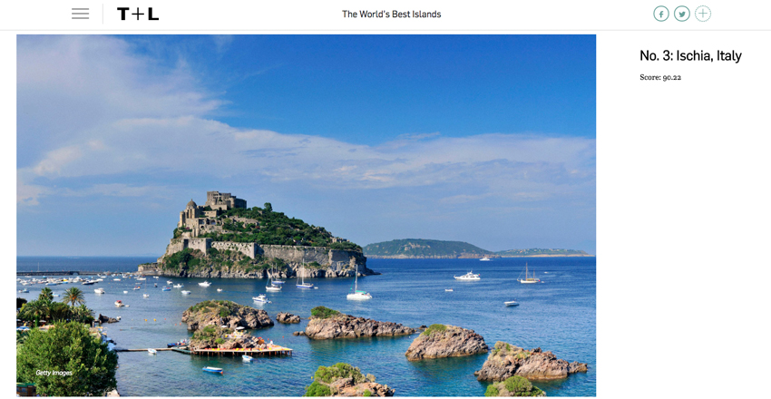Travel and Leisure Ischia - Italian courses Sydney at Italia 500